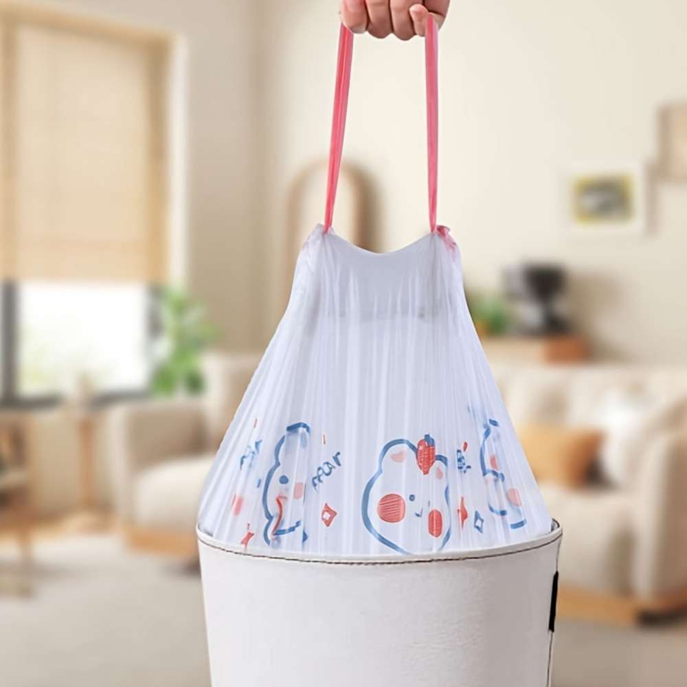 Trash Bagcute Bearsize3 Rolls75 Pieces
