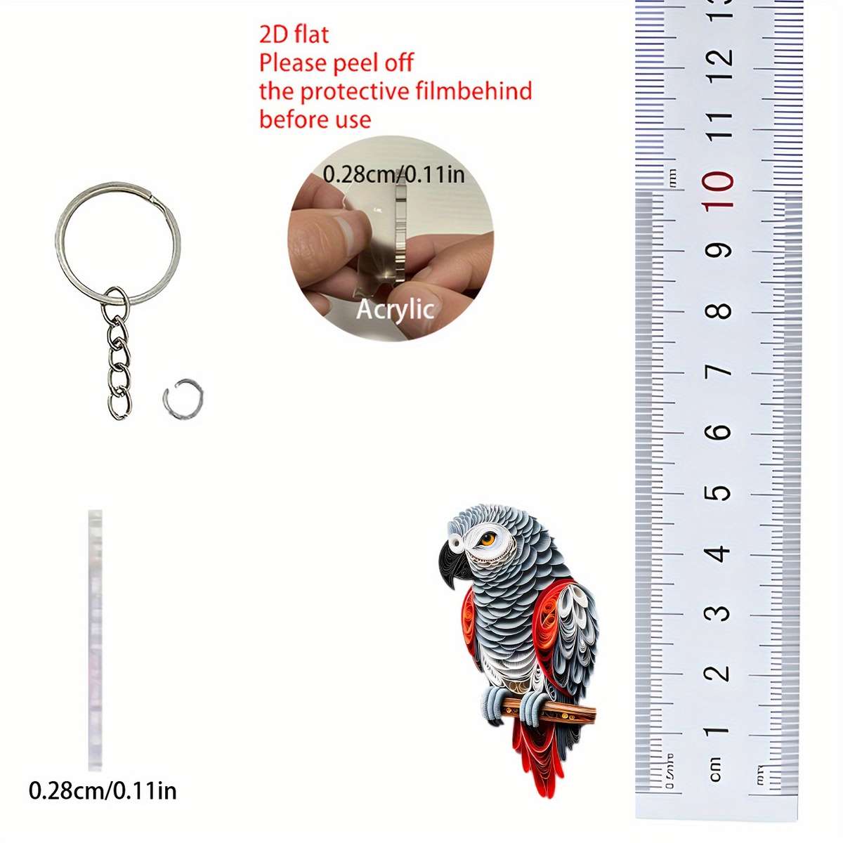 Keychain Ornament Quantity