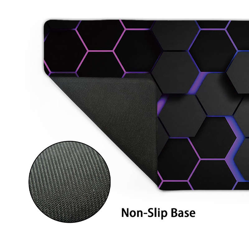 Versatile Stable Large Gaming Mouse With Slip For Study Room 40X90Cm Purple