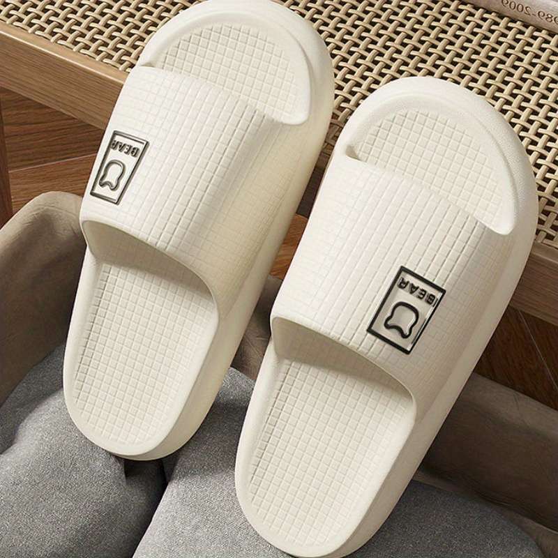 Men Slippers Summer Style Grey Size Uk 7.5