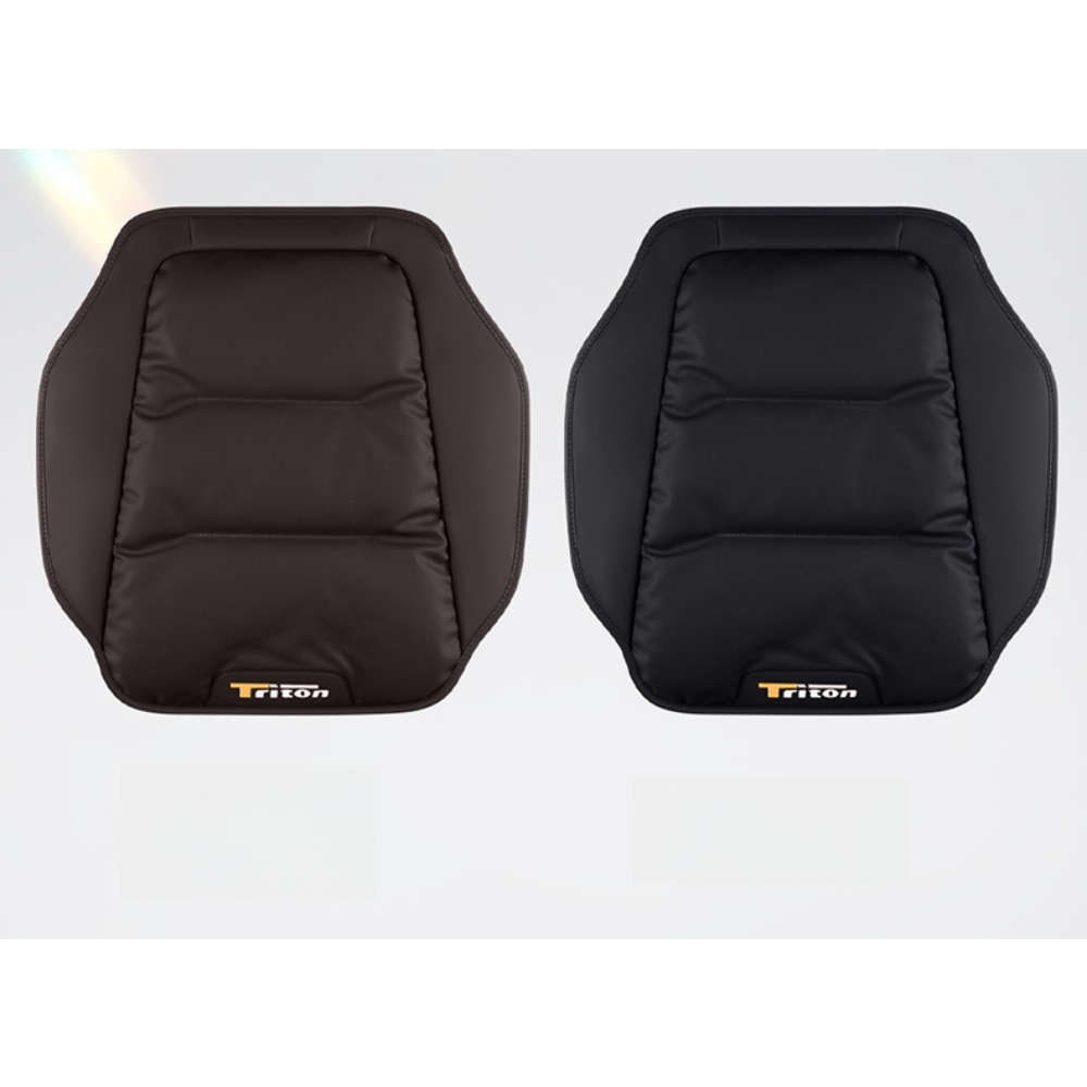 Car Seat Cushion Black Front Square Mat 2Pcs