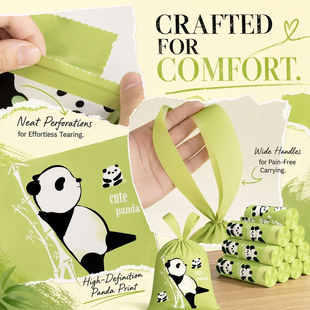 Trash Bagbamboo Panda