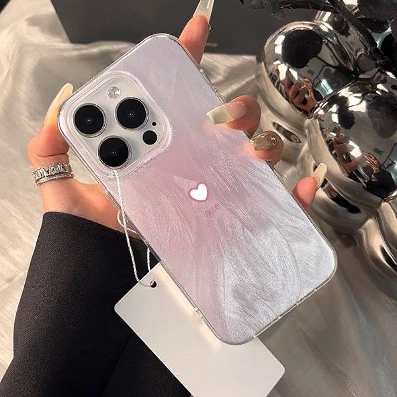 White For iPhone Phone Case