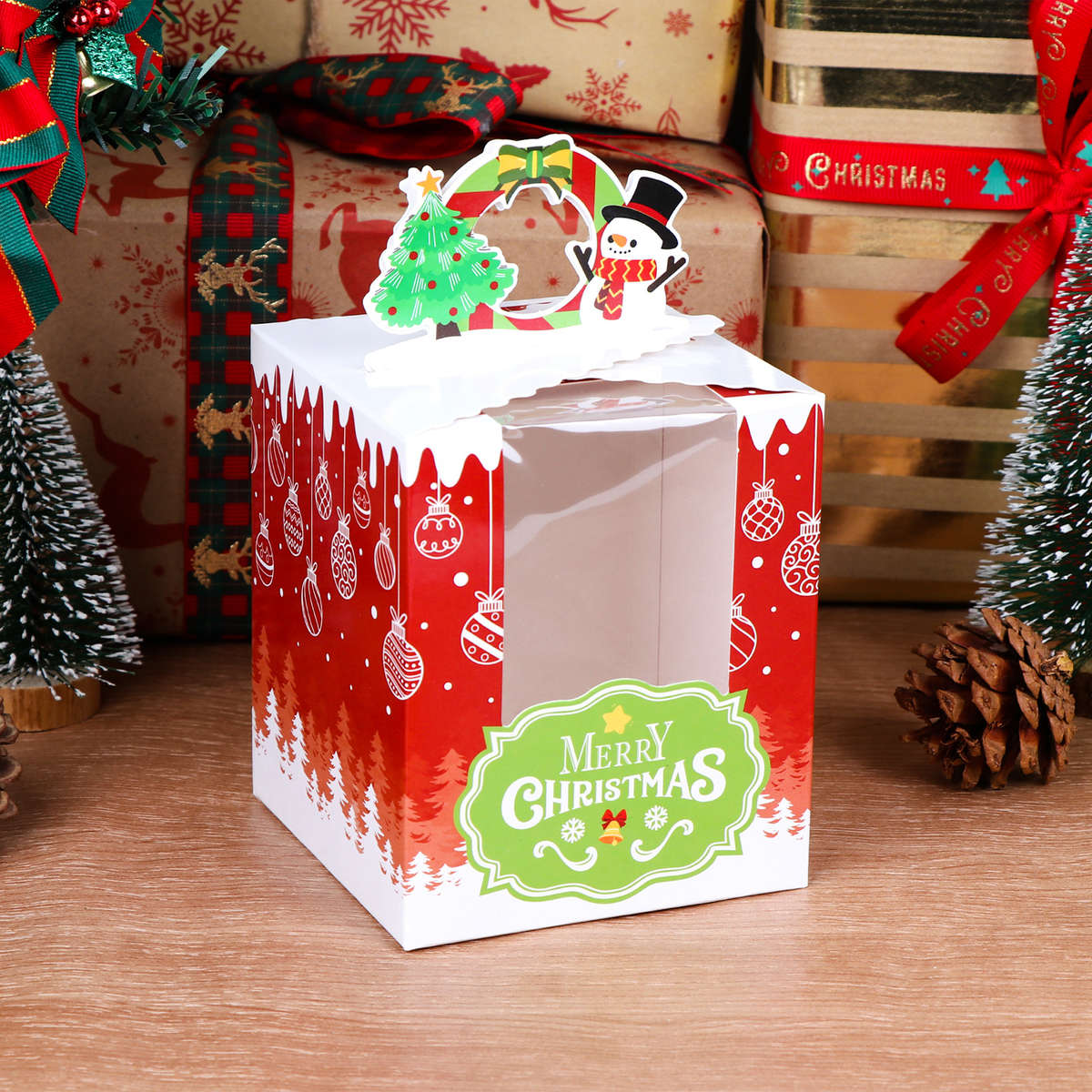 Christmas Gift Boxes Quantity 4Pcs Set