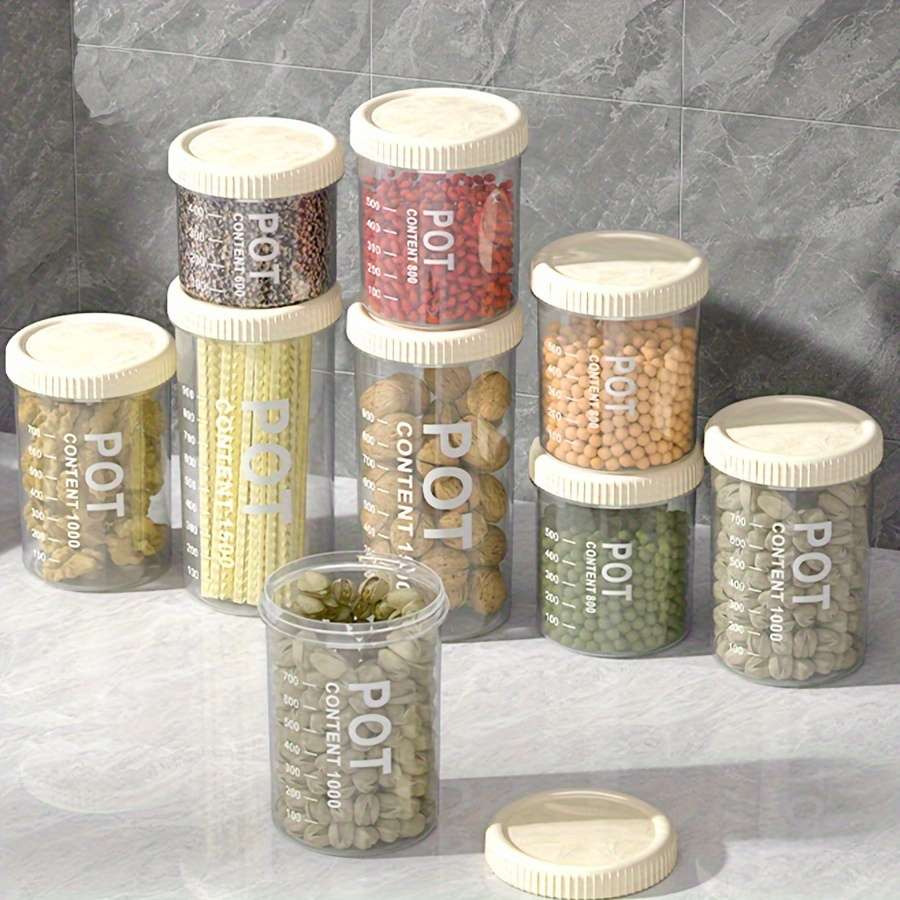 Sealed Jar Color 2Pcs 800Ml