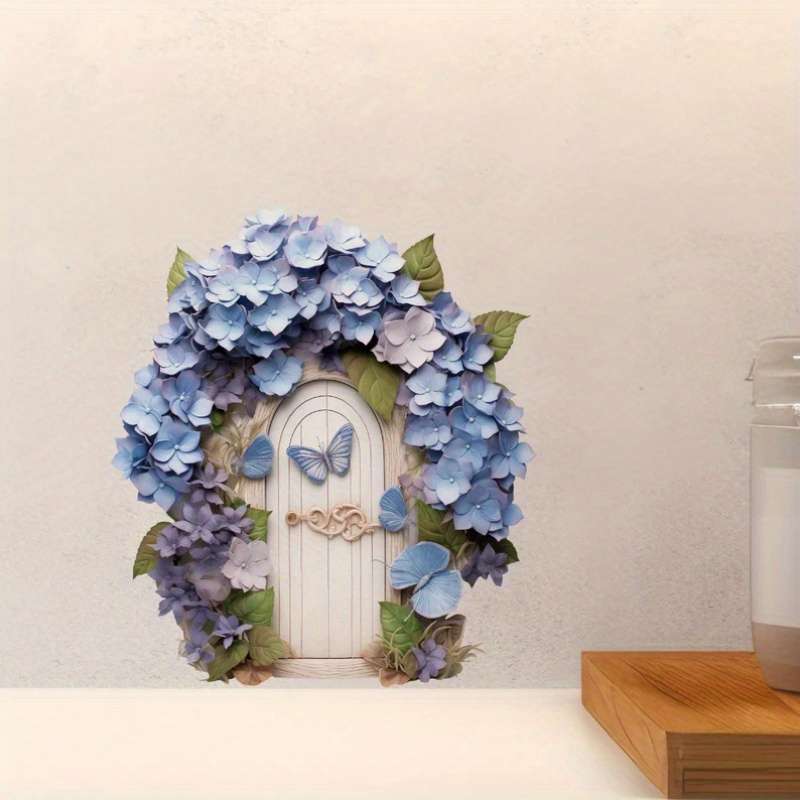 6Pcs Use Design Paper Single Decal Garden