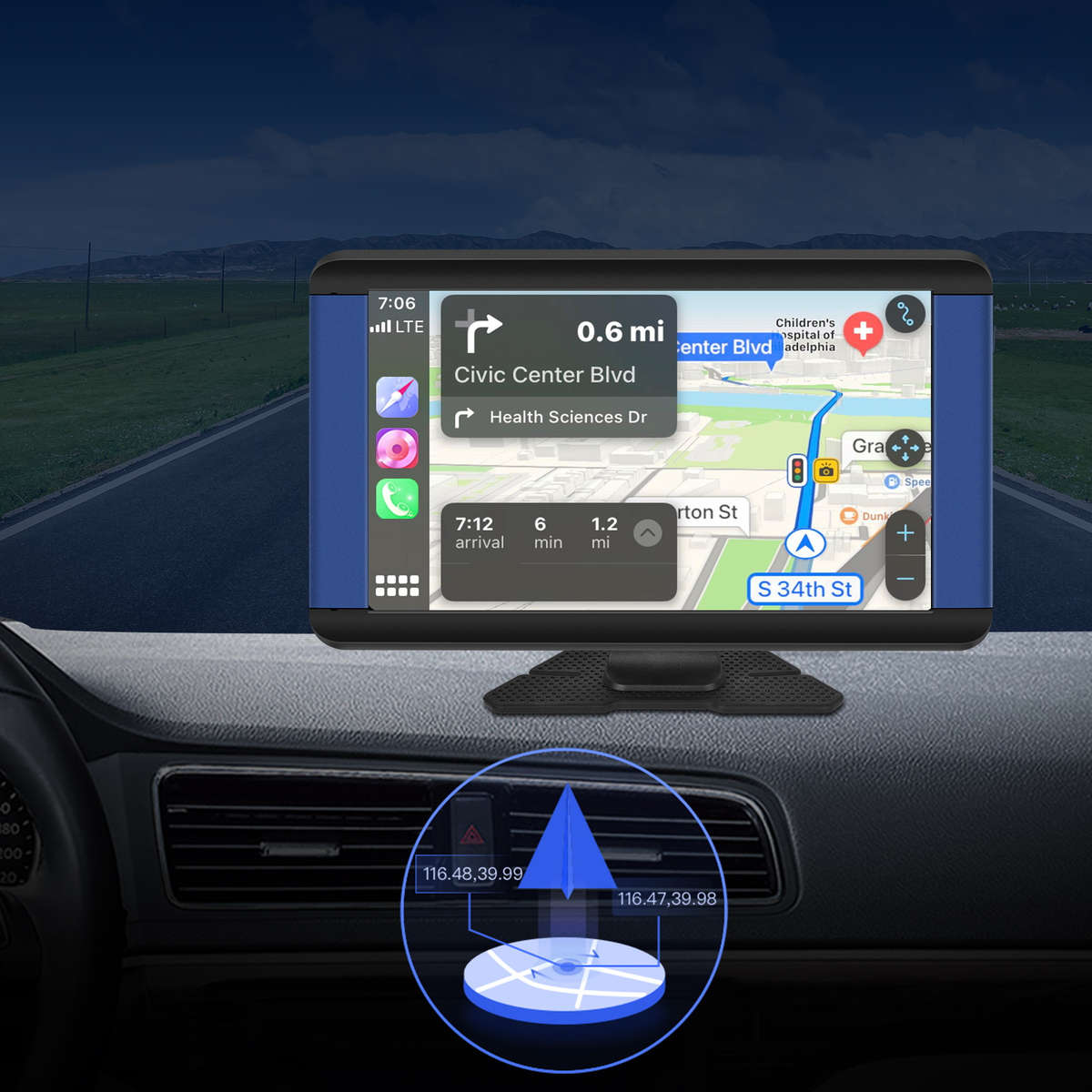 Car Audio  Entertainment System Items Carplay Screen
