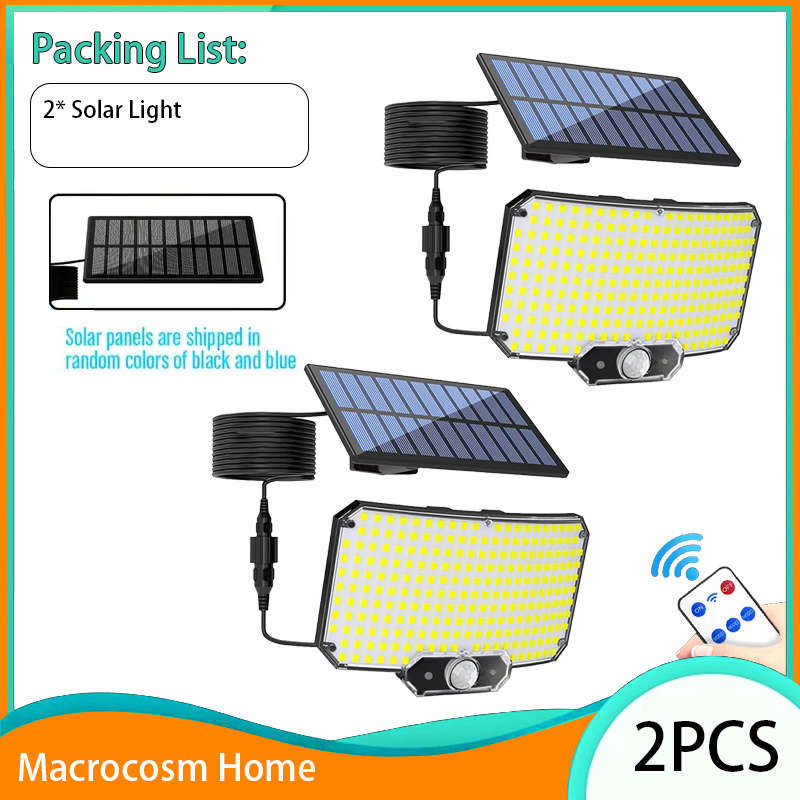 Solar Emergency Lights Items Solar Light 2Pcs