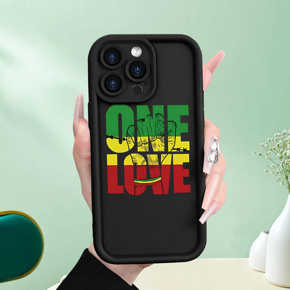 1Pc Black For iPhone 13 Mini Creative And Trendy Phone Case