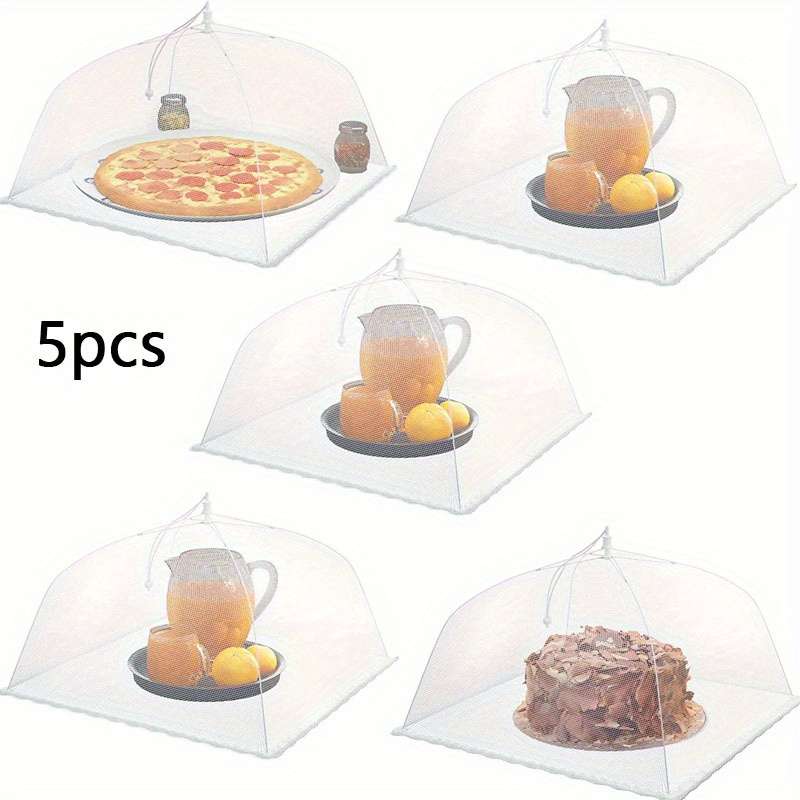 Food Cover Color White Quantity 5Pcs