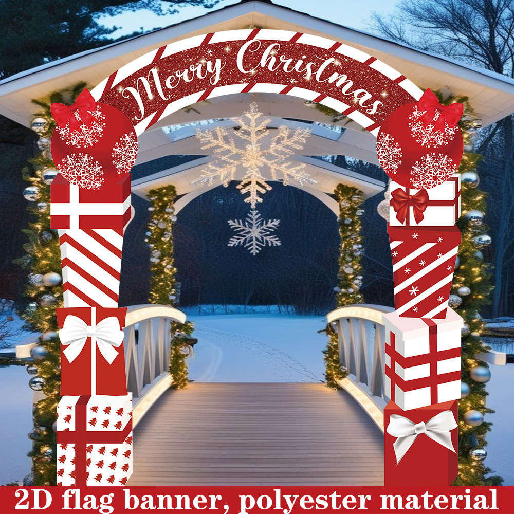 Christmas Decorations Material Polyester Size 200Cmx180Cm 78.7Inx70.8In