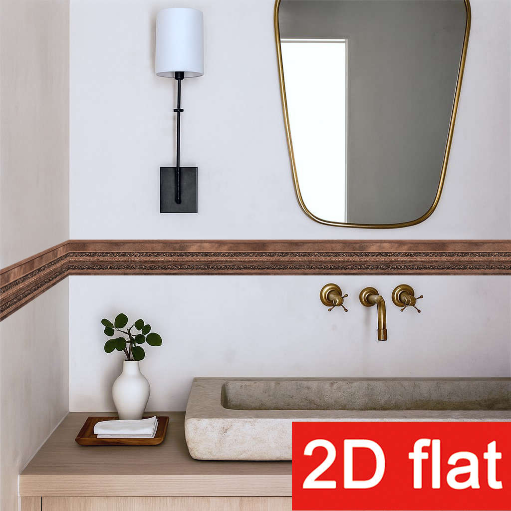 Skirting Board 197*4In500*10Cm
