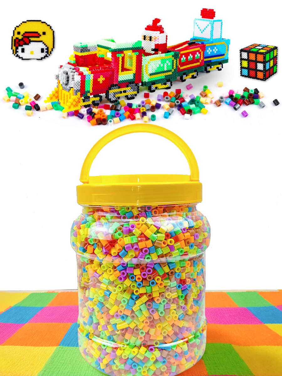 Perler Bead Set Colorful Rainbow Series