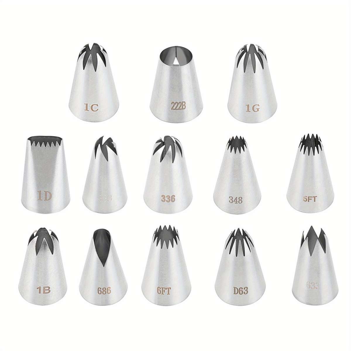 Piping Nozzle   Quantity 2Pcs