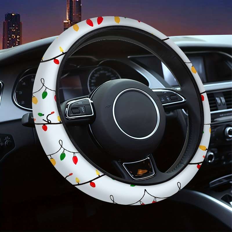 Car Steering Wheel Cover 38X38 Style Digital Printing