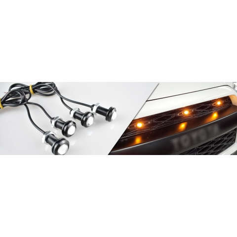 Car Lights Color Red Glow Quantity 5Pcs