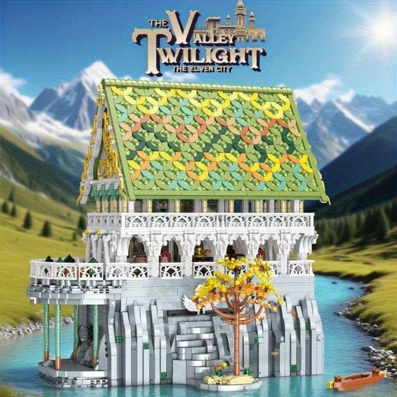 3D Building Model Puzzle Set Model Bk 33244