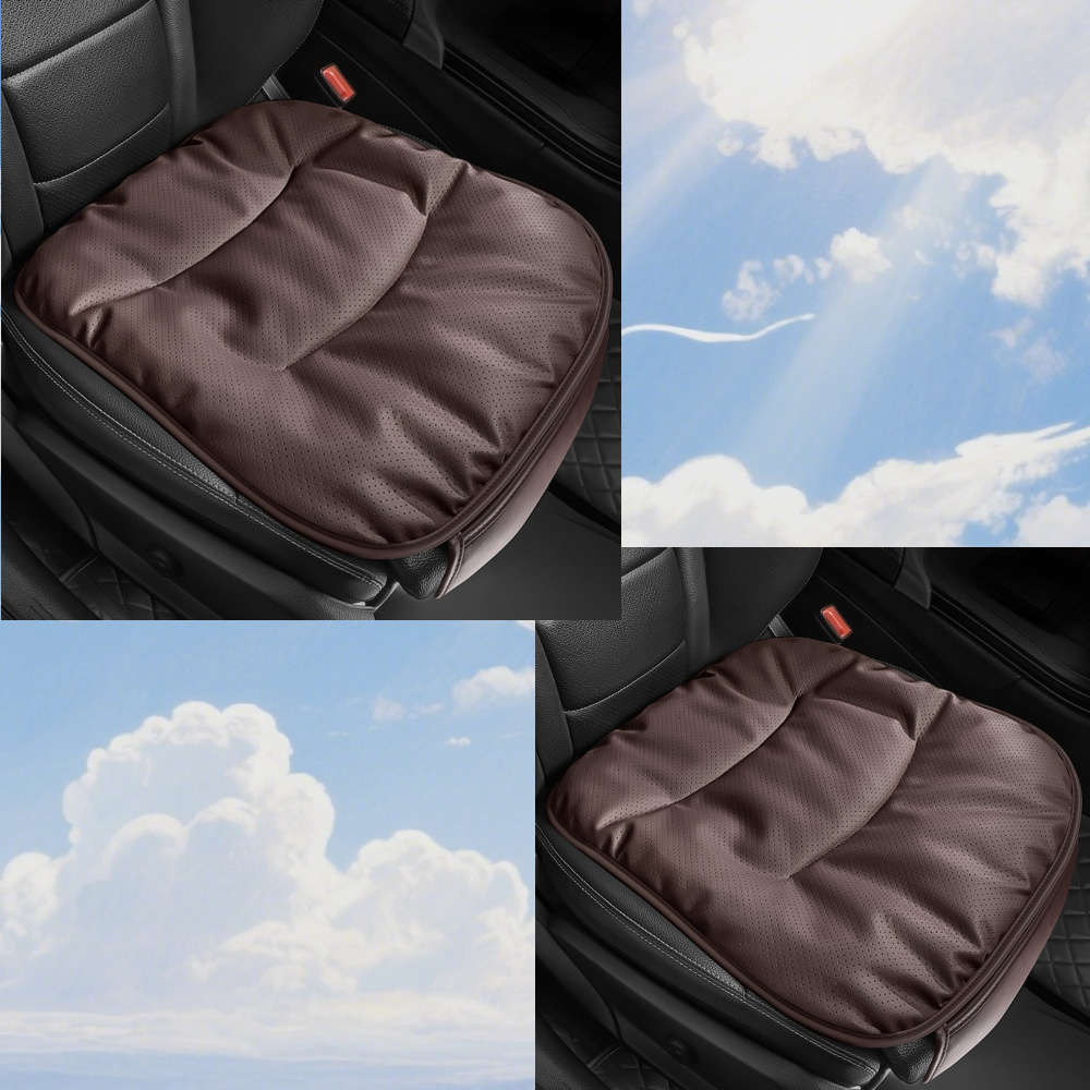 Car Seat Cushion Coffee Quantity Square Mat*2