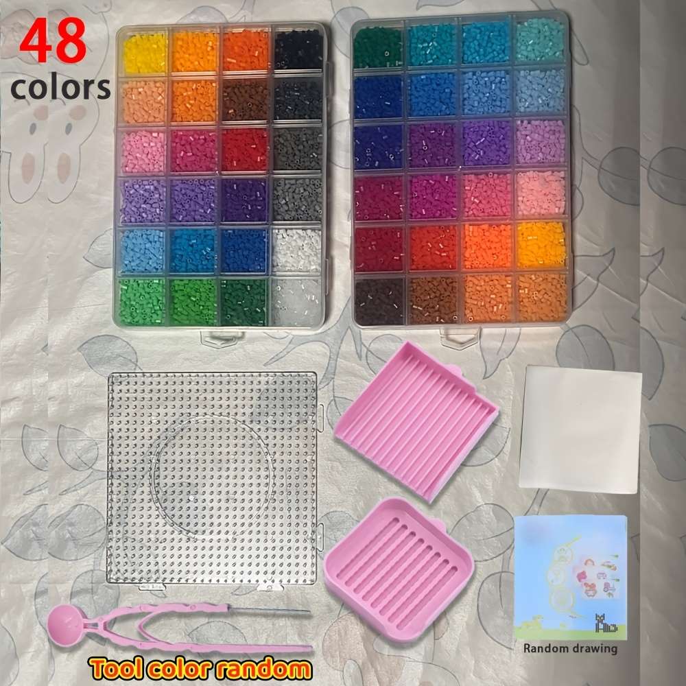 Perler Bead Set 48 Color Bead Set  Basic Tools