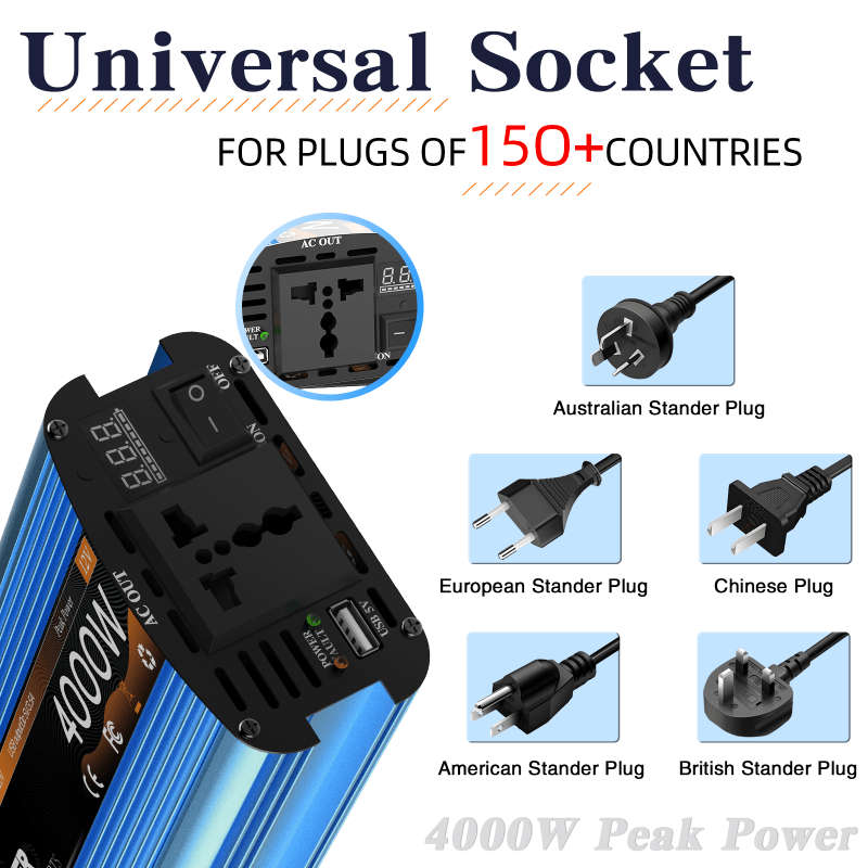 Inverter Color 2500Wpeak Power700W