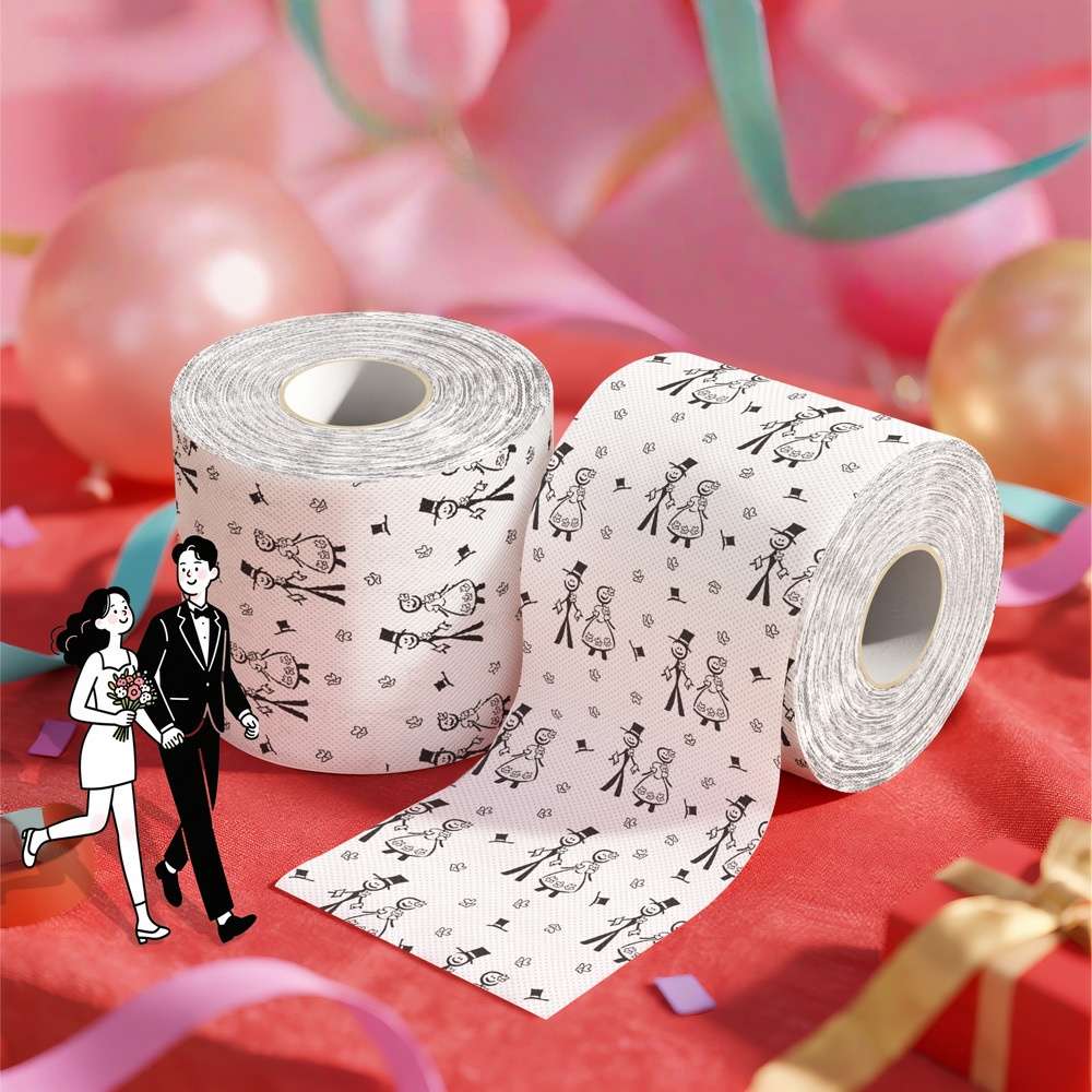 Toilet Paper Items 4Pcs Style 1