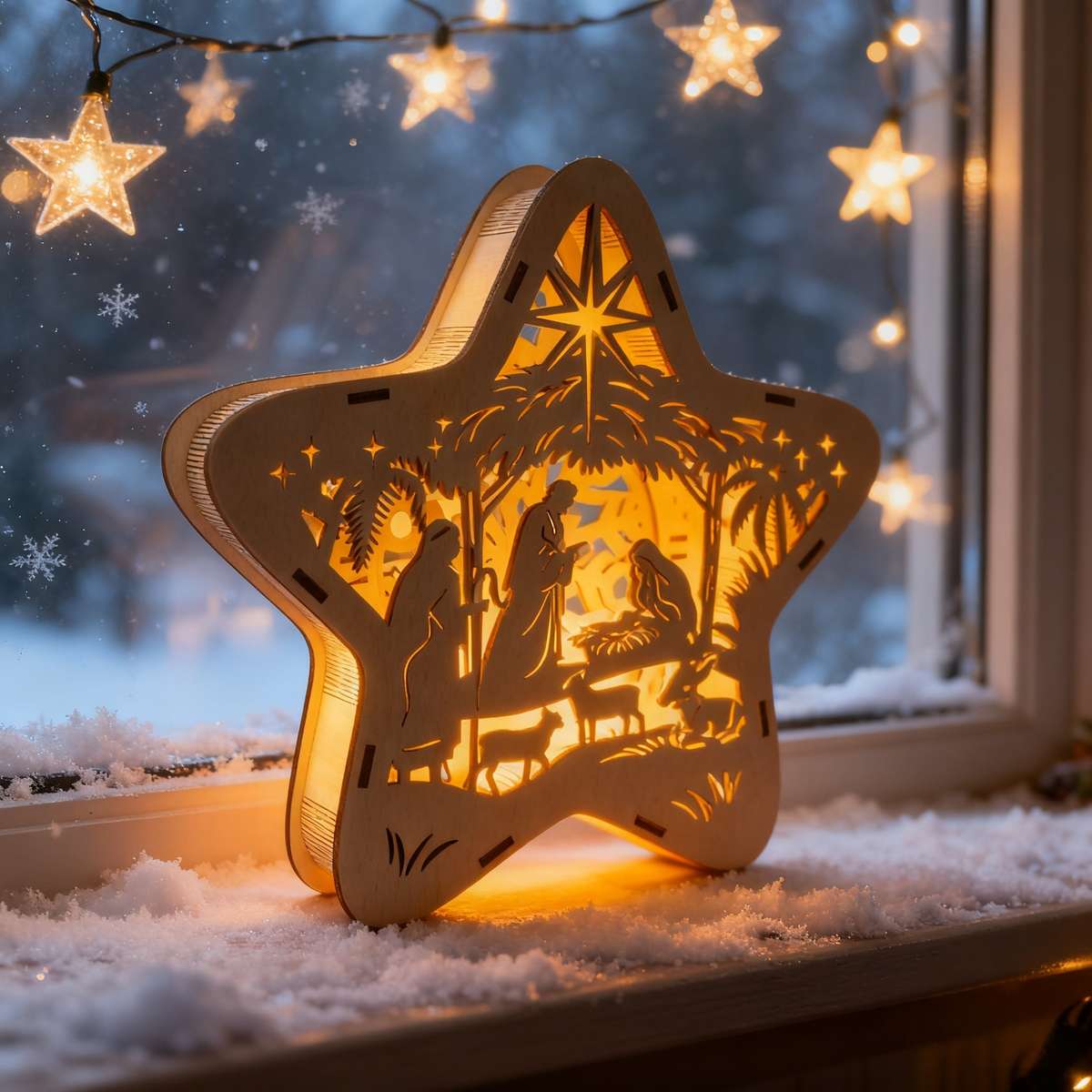 Christmas Decorations Model Nativity