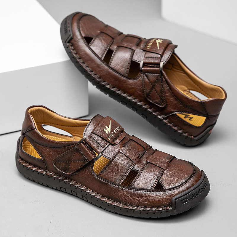 Sandals Color Brown Size Uk 7 Wide