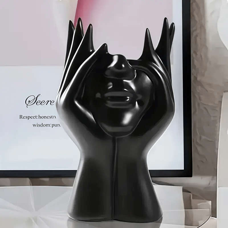 Flowerpot  1Pccolor Black