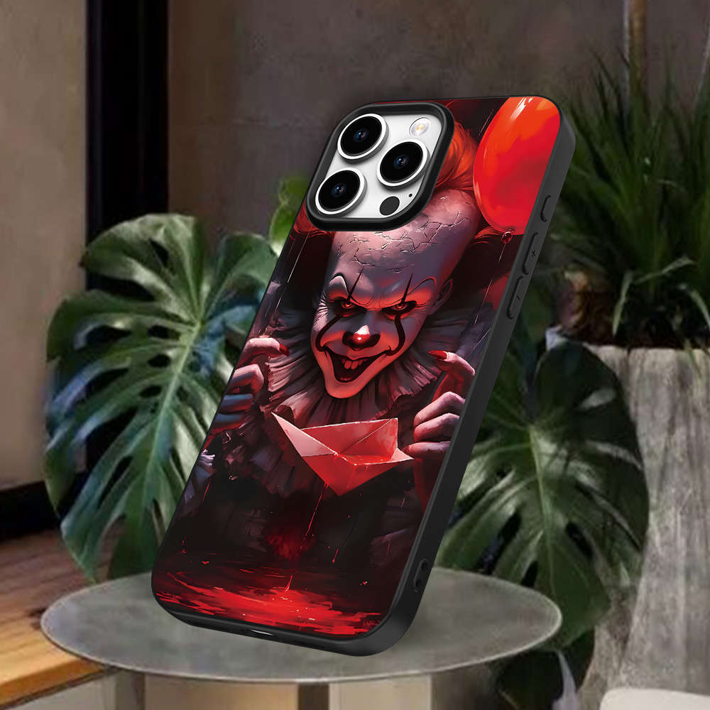 1Pc Black For iPhone 15 Pro Unique Fashion Phone Case