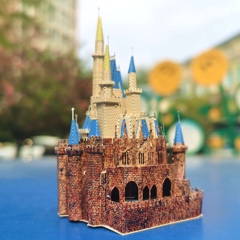 Building Toy Architectural Model Toy Set Color Color