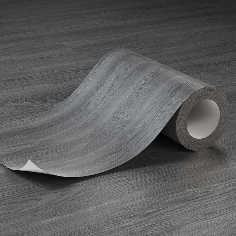 Self Adhesive Floor Stickers Gray Oak 60Cm*300Cm