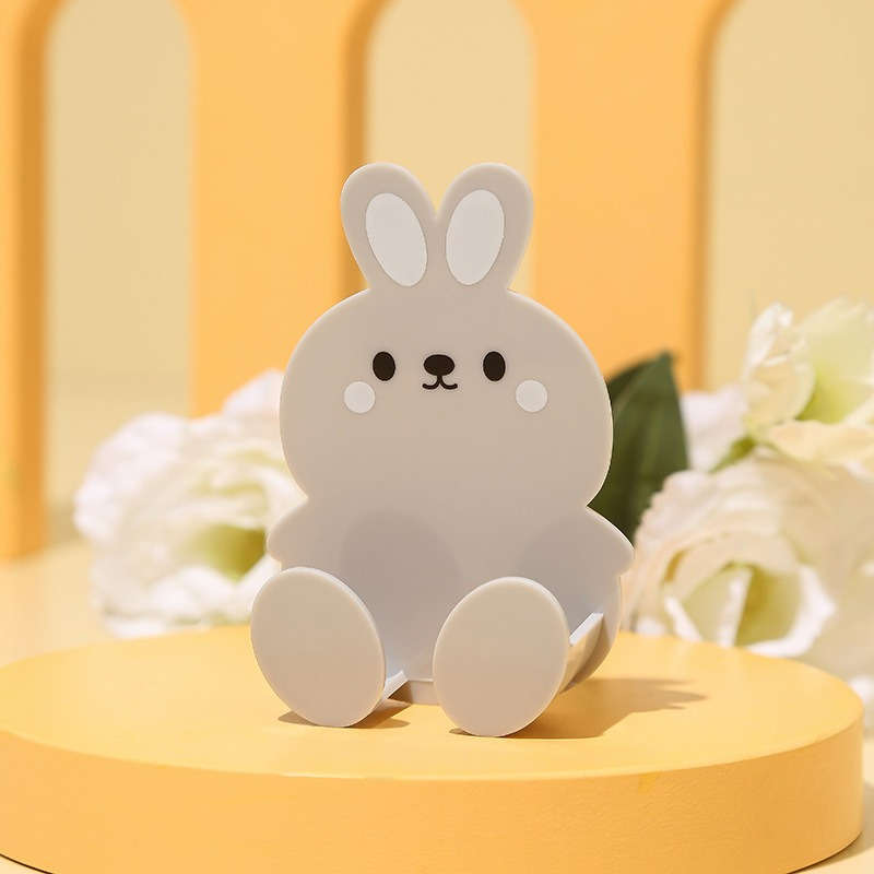Creative Cartoon Style Adhesive Socket Hanger Electrical color Light grey two pack