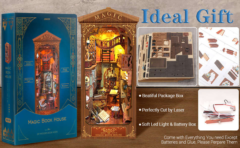 3D Model Desktop Ornament Color Magic Bookstore
