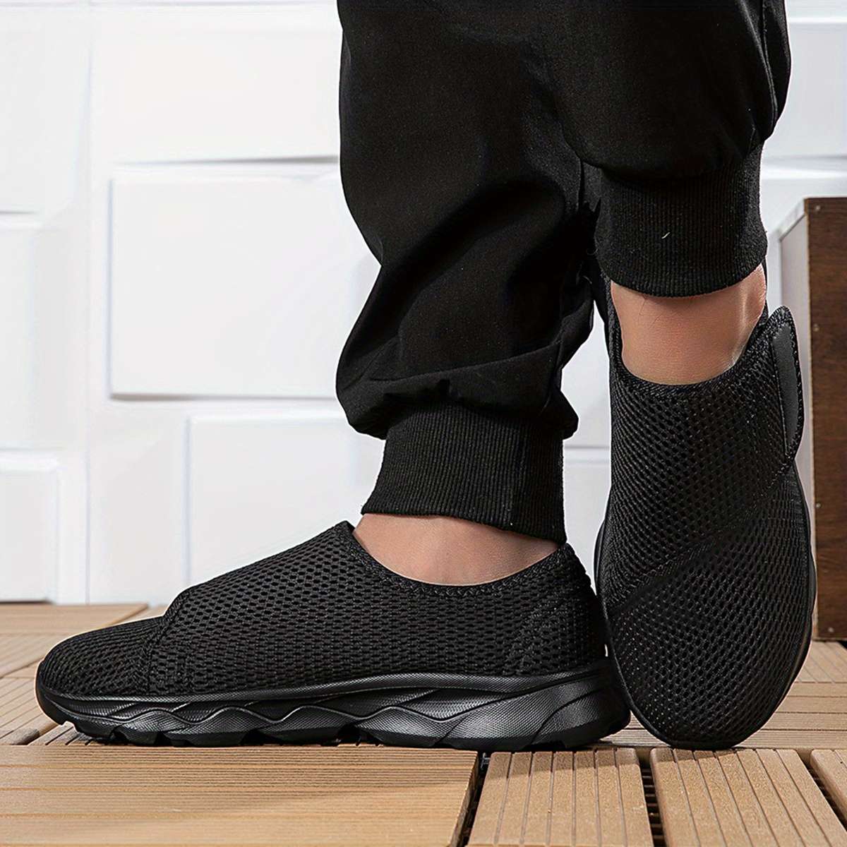 Sneakers Color Black Sizeuk 7.5