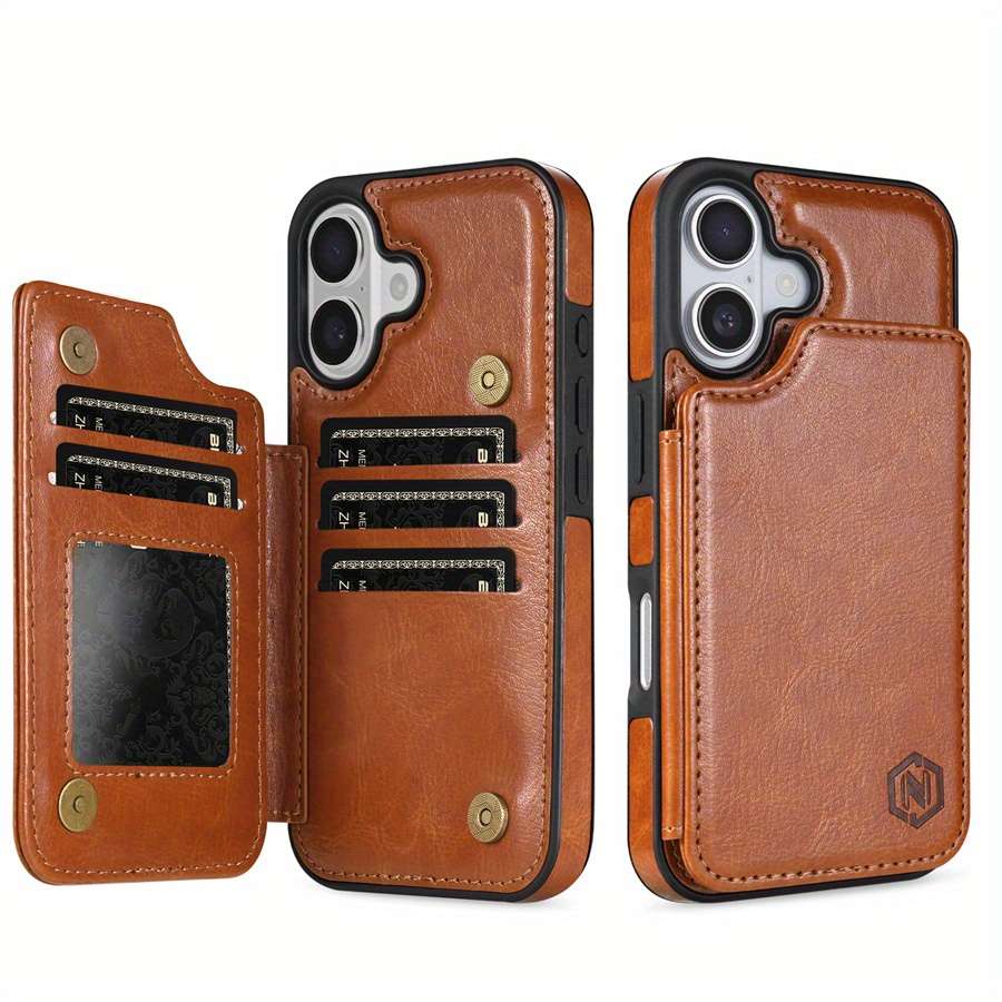Phone Case Brown Compatible Model Iphone 16 Plus