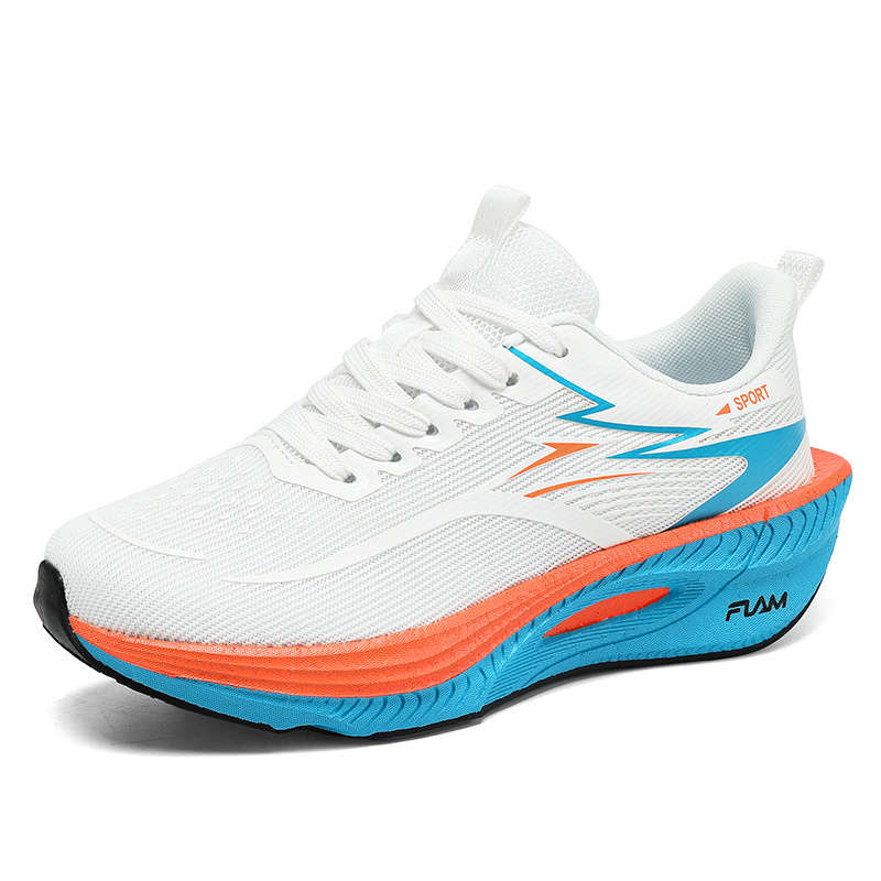 Sneakers Color Orange Blue Sizeuk 7.5