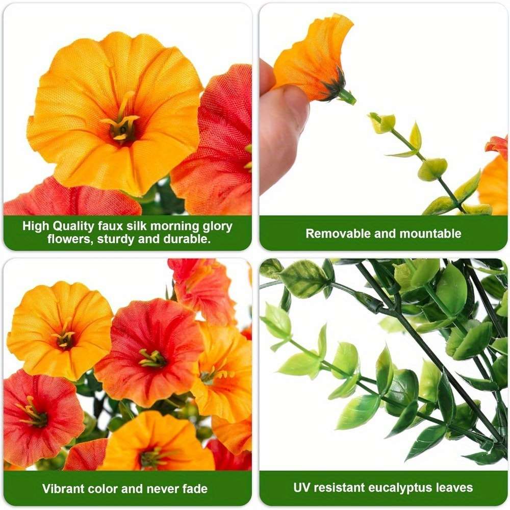 Simulated Flower Quantity 2Pcs