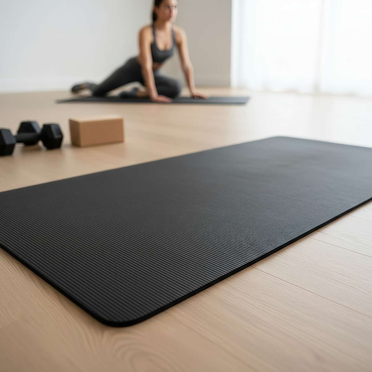 Yoga Mat 2Mblack
