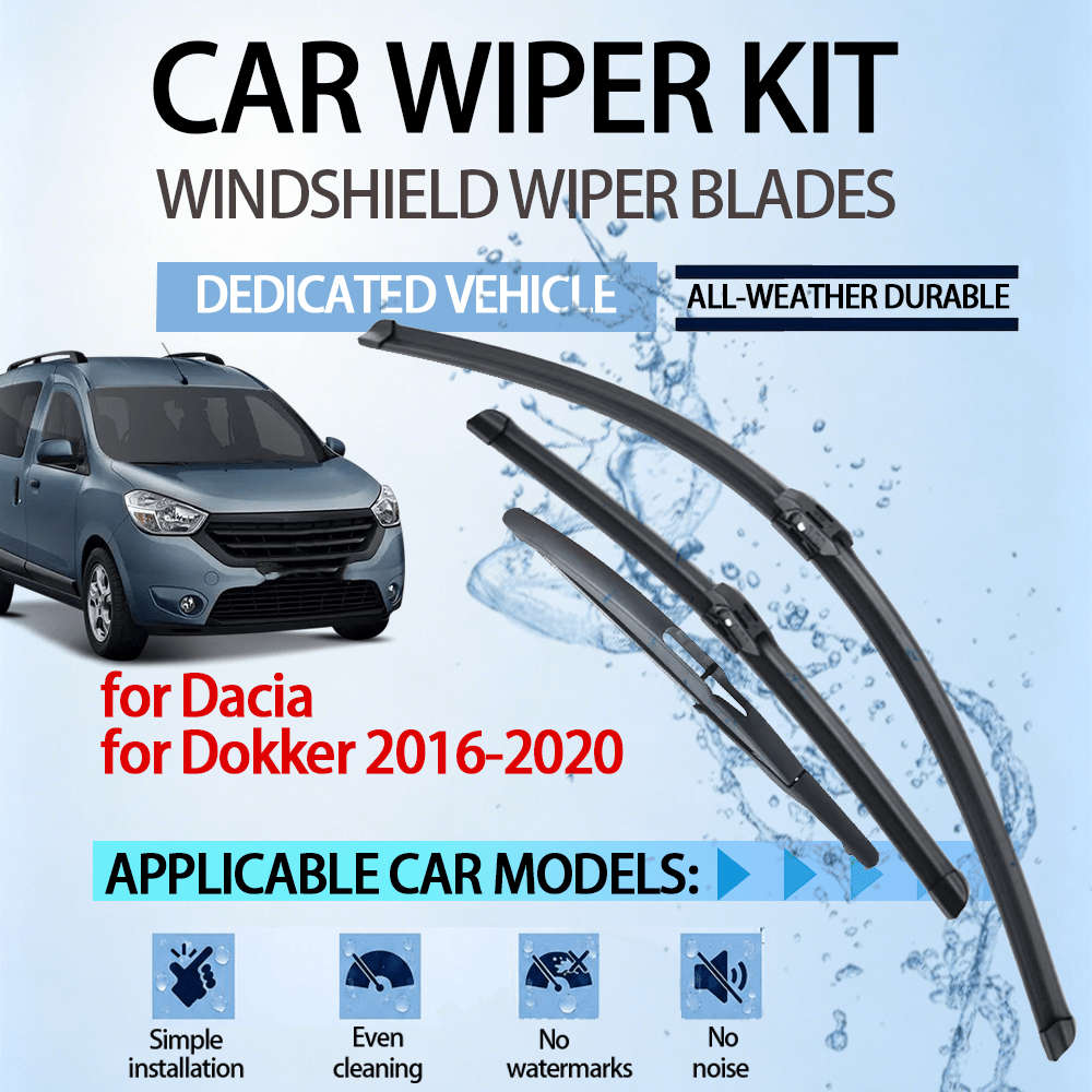 Windshield Wipers Quantity 3Pcs