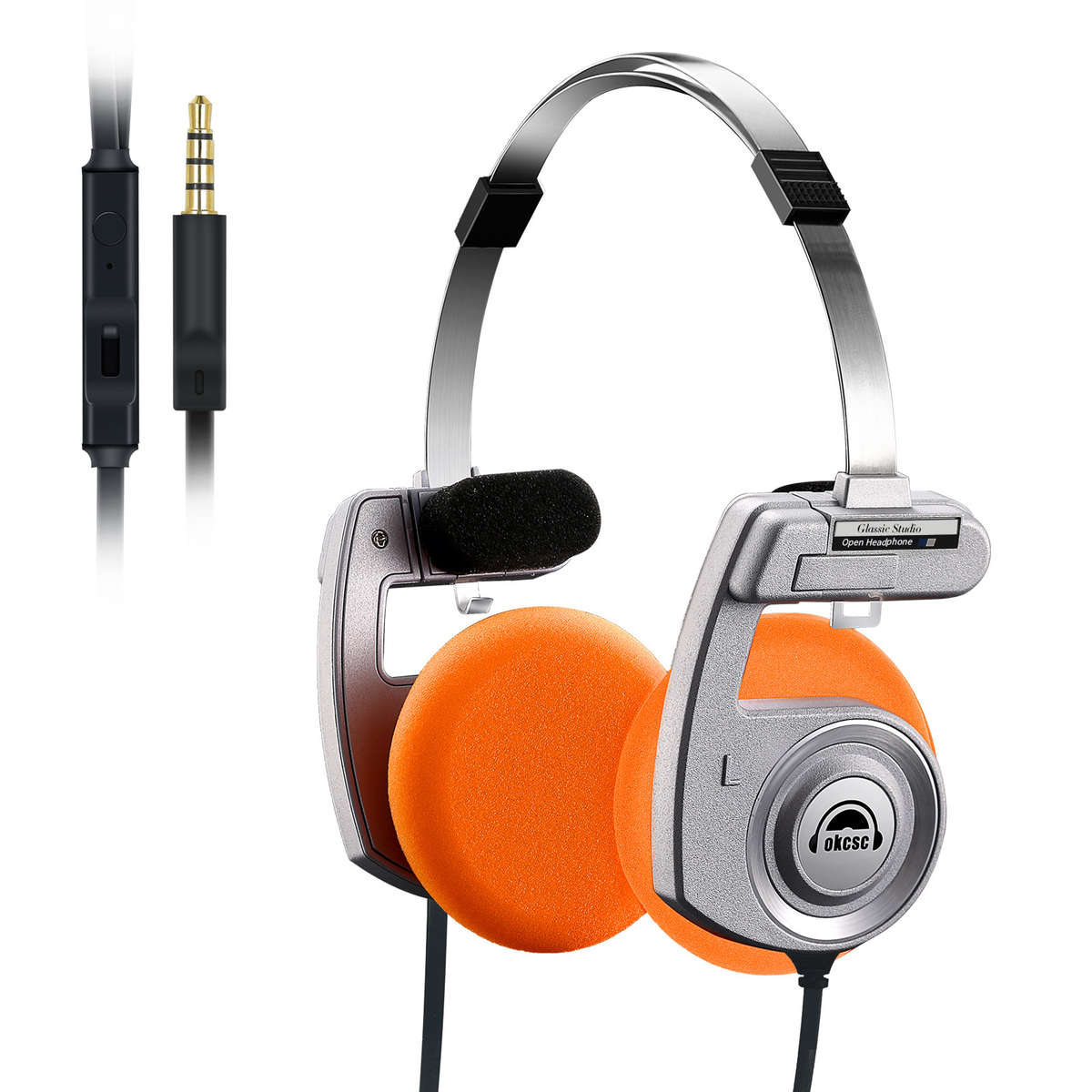 Headset Black Model With Mic