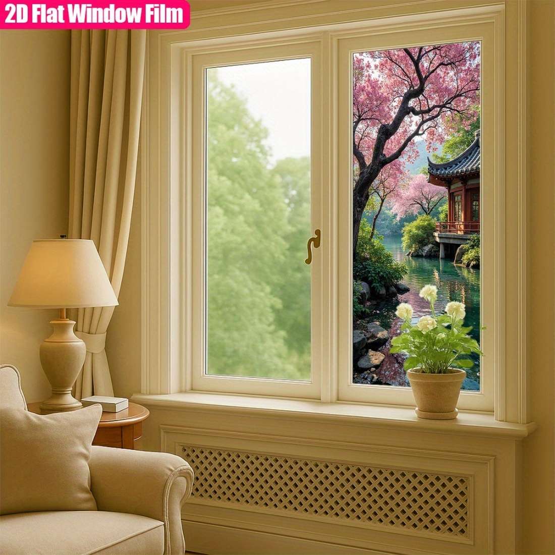 Window Stickers Size 45X100Cm17.7X39.3Inch