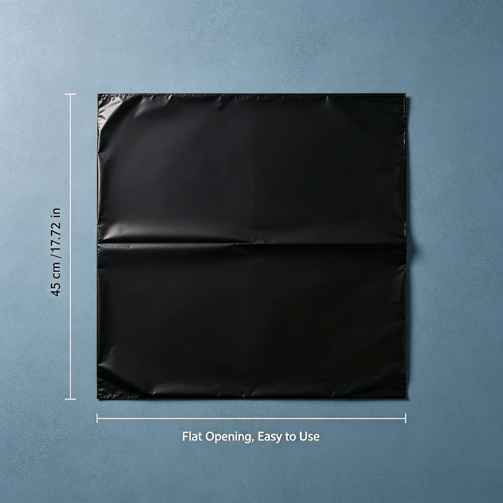Trash Bag5 Rolls100 Pieces Black