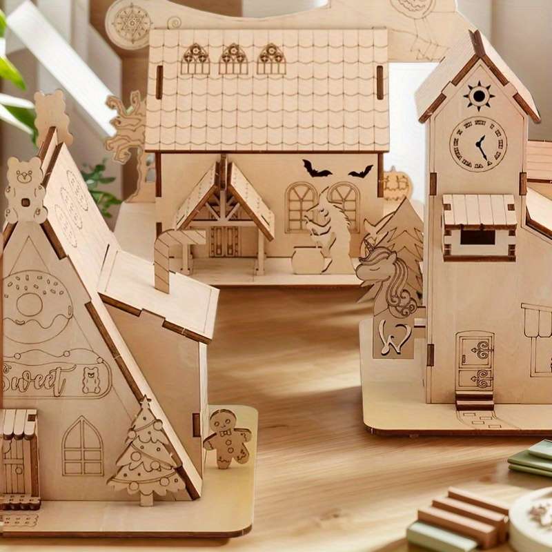 Building Toy Architectural Model Toy Set Size House Of Magic