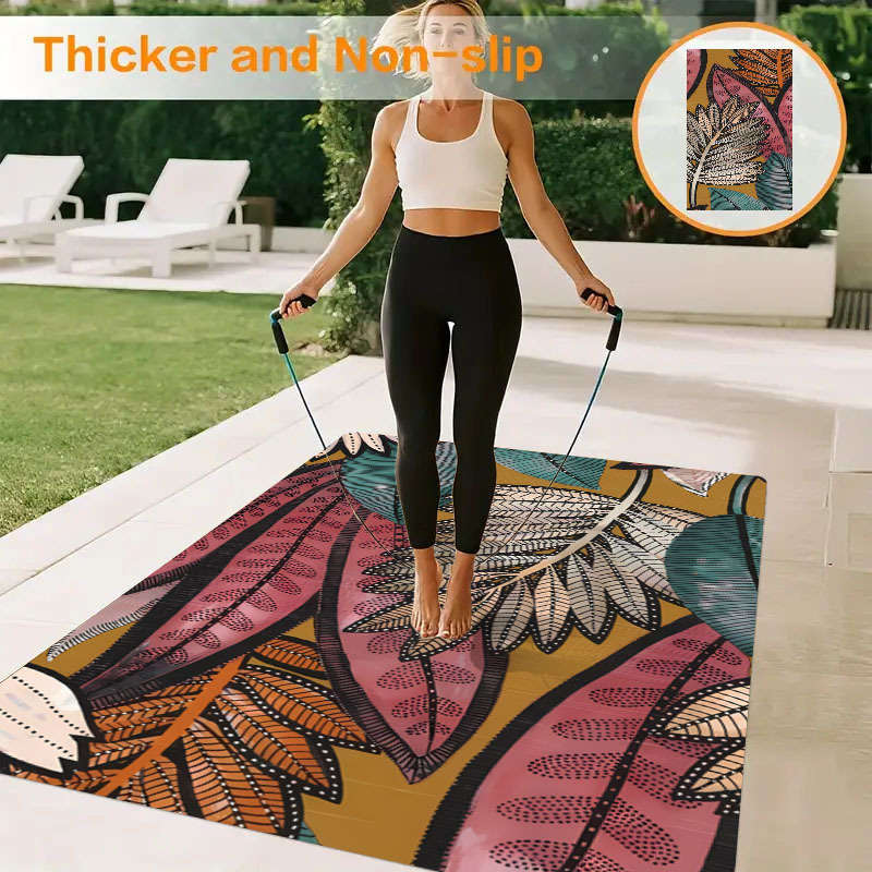 Yoga Mat 47.2Inx78.7In120Cmx200Cm