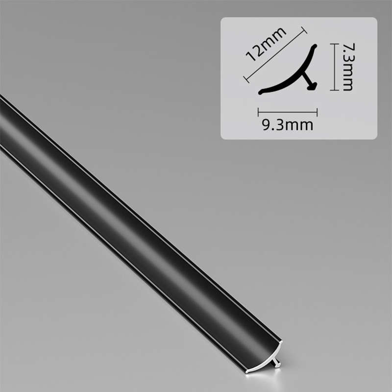 Skirting Board Gray 3Pcs