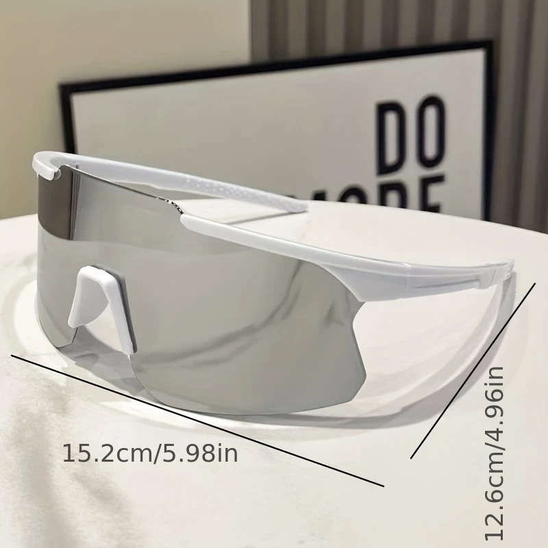 Cycling Glasses Color White Frame Blue Mercury  Black Frame Mercury