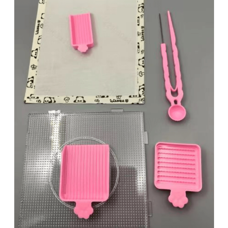 Perler Bead Set Plate No. 2  Tool Set