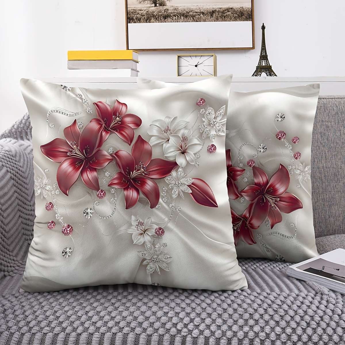 Satin Pillowcase Size 45X45Cm17.7X17.7Inch Quantity2Pcs