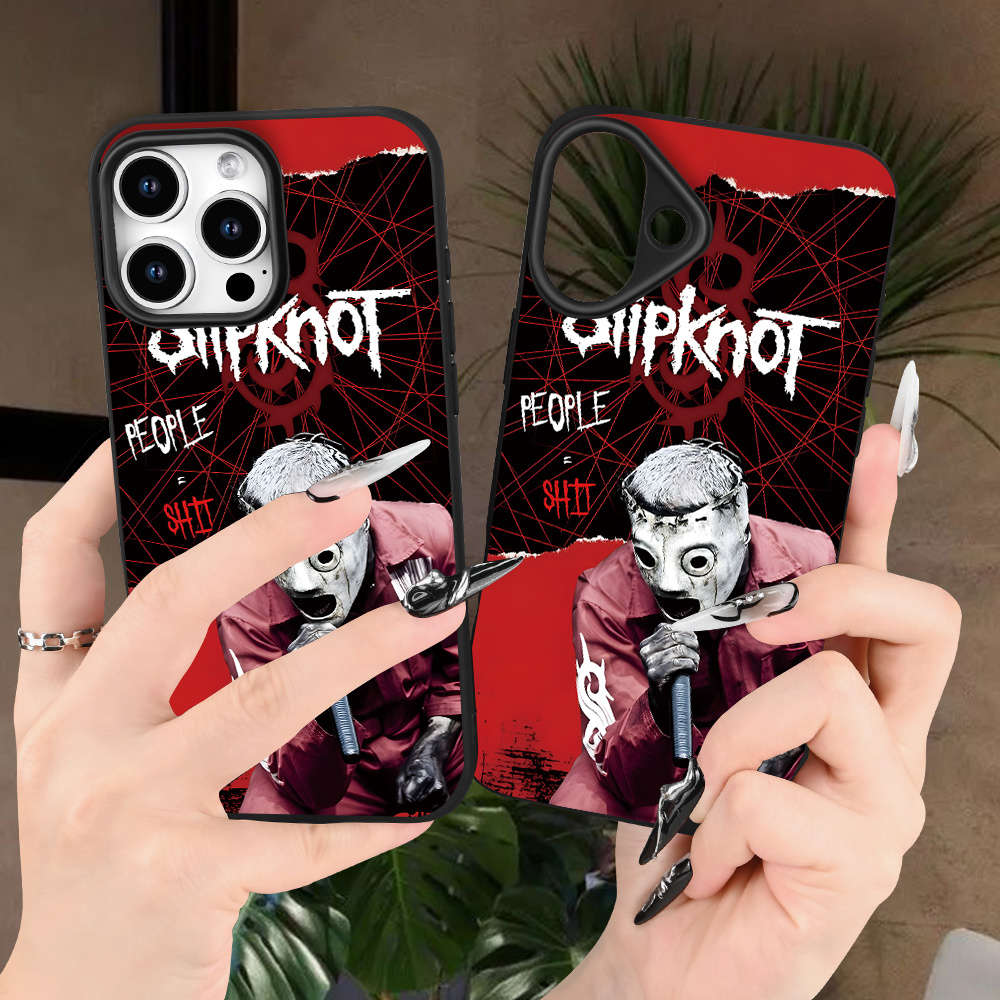 1Pc Black For iPhone 8 Plus Rapper Pattern Phone Case