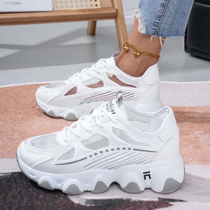 Women S Sneakers Color White And Grey Sizeuk 5